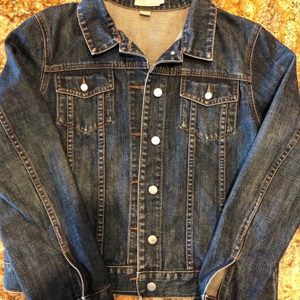 J Crew jean Jacket XL